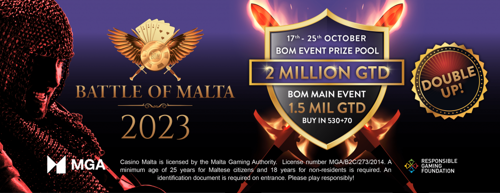 BOM OCTOBER 2023-2 – Battle Of Malta