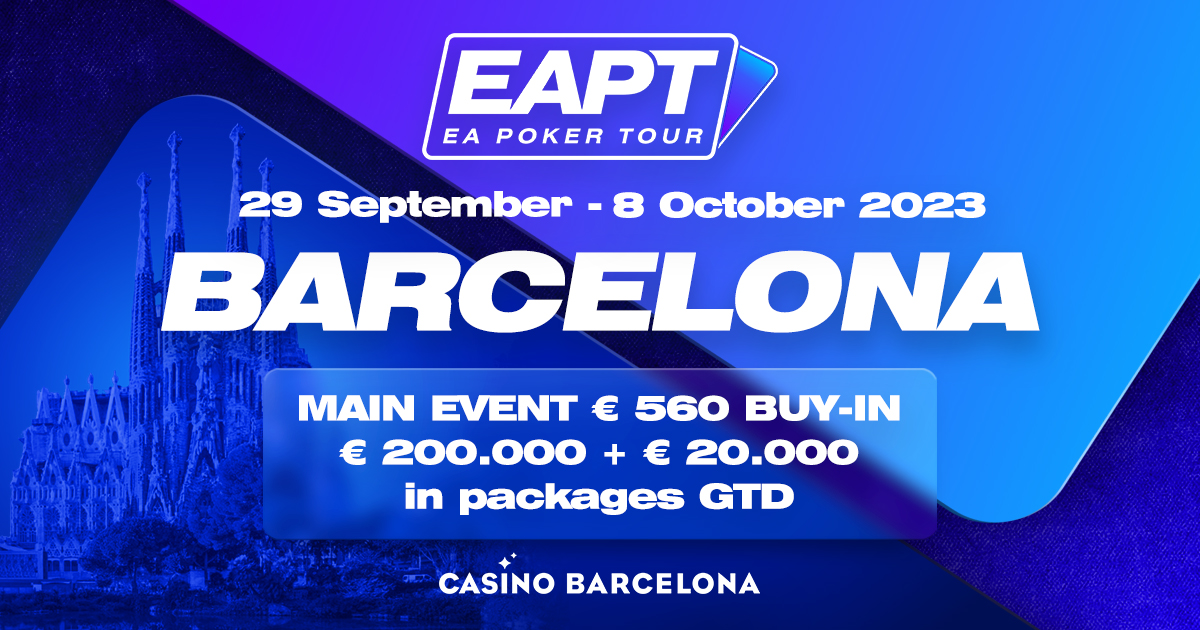 €1,100 Main Event Day 3, 2023 888poker LIVE Barcelona